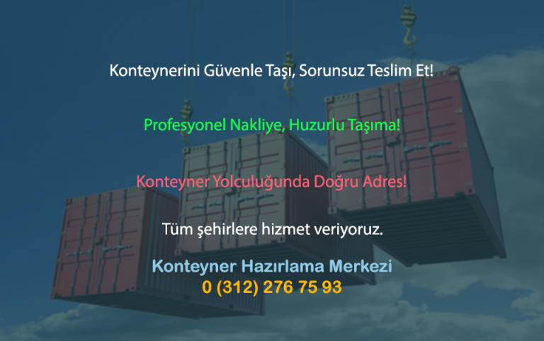 Read more about the article Konteyner Taşıma ve Nakliye Süreçlerinde Bilmeniz Gerekenler